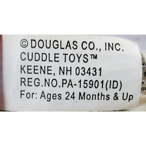 Douglas Cuddle Toy Spotted Pig #1826 Pauline Plush Stuffed Animal Nostalgia 13" - Picture 9 of 11